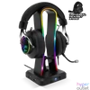 Kép 6/8 - Spirit of Gamer Fejhallgató állvány - SENTINEL (4xUSB2.0, kábelvezetés, csúszásmentes talp, 11 RGB preset)