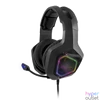 Kép 1/7 - Spirit of Gamer Fejhallgató - ELITE H50 Black (MultiPlatform, RGB, 3.5mm Jack, mikrofon, hangerőszabályzó, nagy-párnás)