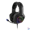Kép 1/7 - Spirit of Gamer Fejhallgató - ELITE H50 Black (MultiPlatform, RGB, 3.5mm Jack, mikrofon, hangerőszabályzó, nagy-párnás)