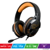 Kép 2/10 - Spirit of Gamer Fejhallgató - PRO-H3 (MultiPlatform, mikrofon, 3.5mm jack, hangerőszabályzó, 2m kábel, narancssárga)