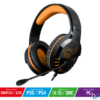 Kép 1/10 - Spirit of Gamer Fejhallgató - PRO-H3 (MultiPlatform, mikrofon, 3.5mm jack, hangerőszabályzó, 2m kábel, narancssárga)