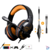 Kép 3/10 - Spirit of Gamer Fejhallgató - PRO-H3 (MultiPlatform, mikrofon, 3.5mm jack, hangerőszabályzó, 2m kábel, narancssárga)