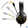 Kép 9/10 - Spirit of Gamer Fejhallgató - PRO-H3 (MultiPlatform, mikrofon, 3.5mm jack, hangerőszabályzó, 2m kábel, narancssárga)
