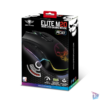 Kép 9/12 - Spirit of Gamer Egér Vezeték nélküli - ELITE-M20 Wireless (4800DPI, 1000Hz, 6 gomb, Omron, harisnyázott kábel, fekete)