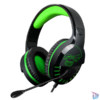 Kép 7/10 - Spirit of Gamer Fejhallgató - PRO-H3 Xbox (Xbox One/Series X/S, mikrofon, 3.5mm jack, hangerőszabályzó, 1m kábel, zöld)