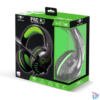 Kép 8/10 - Spirit of Gamer Fejhallgató - PRO-H3 Xbox (Xbox One/Series X/S, mikrofon, 3.5mm jack, hangerőszabályzó, 1m kábel, zöld)