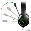 Kép 9/10 - Spirit of Gamer Fejhallgató - PRO-H3 Xbox (Xbox One/Series X/S, mikrofon, 3.5mm jack, hangerőszabályzó, 1m kábel, zöld)