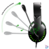 Kép 9/10 - Spirit of Gamer Fejhallgató - PRO-H3 Xbox (Xbox One/Series X/S, mikrofon, 3.5mm jack, hangerőszabályzó, 1m kábel, zöld)