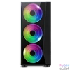 Kép 5/9 - Spirit of Gamer Számítógépház - GHOST III RGB (fekete, ablakos, 4x12cm ventilátor, ATX, mATX, 2xUSB3.0, 1xUSB2.0)