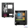 Kép 6/9 - Spirit of Gamer Számítógépház - GHOST III RGB (fekete, ablakos, 4x12cm ventilátor, ATX, mATX, 2xUSB3.0, 1xUSB2.0)