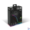 Kép 5/11 - Spirit of Gamer Egér - PRO-M6 RGB (4800DPI, 500Hz, 8 programozható gomb, RGB LED, 1,8 m harisnyázott kábel, fekete)