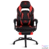 Kép 4/8 - Spirit of Gamer szék - MUSTANG Red (állítható dőlés/magasság; kihajtható lábtartó; max.120kg-ig, piros)