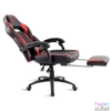 Kép 8/8 - Spirit of Gamer szék - MUSTANG Red (állítható dőlés/magasság; kihajtható lábtartó; max.120kg-ig, piros)
