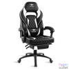 Kép 1/8 - Spirit of Gamer szék - MUSTANG White (állítható dőlés/magasság; kihajtható lábtartó; max.120kg-ig, fehér)