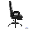 Kép 7/8 - Spirit of Gamer szék - MUSTANG White (állítható dőlés/magasság; kihajtható lábtartó; max.120kg-ig, fehér)