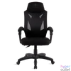 Kép 2/7 - Spirit of Gamer szék - HELLCAT Black (állítható dőlés/magasság; szövet; max.120kg-ig, fekete)