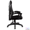 Kép 3/7 - Spirit of Gamer szék - HELLCAT Black (állítható dőlés/magasság; szövet; max.120kg-ig, fekete)