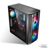 Kép 3/10 - Spirit of Gamer Számítógépház - GHOST 5 RGB (fekete, ablakos, 2x20cm, 2x12cm ventilátor, ATX, mATX, 2xUSB3.0, 1xUSB2.0)