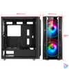 Kép 6/10 - Spirit of Gamer Számítógépház - GHOST 5 RGB (fekete, ablakos, 2x20cm, 2x12cm ventilátor, ATX, mATX, 2xUSB3.0, 1xUSB2.0)