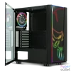 Kép 3/9 - Spirit of Gamer Számítógépház - GHOST ONE RGB (fekete, ablakos, 2x12cm ventilátor, ATX, mATX, 2xUSB3.0, 1xUSB2.0)