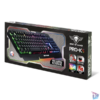 Kép 5/6 - Spirit of Gamer Billentyűzet - PRO-K5 (105 gomb, Fém felső rész, RGB LED, USB, 19 anti-ghost, fekete, magyar)