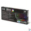 Kép 6/6 - Spirit of Gamer Billentyűzet - PRO-K5 (105 gomb, Fém felső rész, RGB LED, USB, 19 anti-ghost, fekete, magyar)