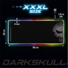 Kép 8/11 - Spirit of Gamer Egérpad - Darkskull RGB Mouse Pad XXXL (RGB háttérvilágítás, USB Hub, 900 x 400 x 4mm; fekete)