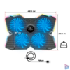 Kép 7/7 - Spirit of Gamer Notebook Hűtőpad 17"-ig - AIRBLADE 500 RGB (25dB; 4x12cm, RGB, 2xUSB2.0)