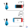 Kép 9/9 - Spirit of Gamer Fejhallgató - PRO-SH3 (Nintendo Switch, mikrofon, 3.5mm jack, hangerőszabályzó, 1+2m kábel, piros/kék)