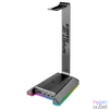 Kép 1/11 - Spirit of Gamer Fejhallgató állvány - SENTINEL 7.1 (3,5mm Jack + 2xUSB2.0, kábelvezetés, 7.1 hangkártya, 1,8m kábel)