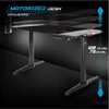Kép 7/12 - Spirit of Gamer Gamer Asztal - Headquarter 800 (MDF lap, fém lábak, fekete, RGB LED háttérvilágítás, 140 x 60 x 1,6 cm)