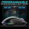 Kép 2/10 - Spirit of Gamer Egér - PRO-M5 RGB (Optikai, 12800DPI, 1000Hz, 8 gomb, harisnyázott kábel, fekete)