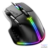 Kép 1/10 - Spirit of Gamer Egér - PRO-M5 RGB (Optikai, 12800DPI, 1000Hz, 8 gomb, harisnyázott kábel, fekete)