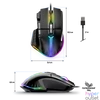 Kép 8/10 - Spirit of Gamer Egér - PRO-M5 RGB (Optikai, 12800DPI, 1000Hz, 8 gomb, harisnyázott kábel, fekete)