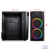 Kép 2/10 - Spirit of Gamer Számítógépház - Deathmatch 3 RGB (fekete, ablakos, 2x12cm, ventilátor mATX, ITX, 1xUSB3.0, 2xUSB2.0)