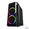 Kép 6/10 - Spirit of Gamer Számítógépház - Deathmatch 3 RGB (fekete, ablakos, 2x12cm, ventilátor mATX, ITX, 1xUSB3.0, 2xUSB2.0)