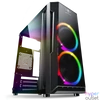 Kép 1/10 - Spirit of Gamer Számítógépház - Deathmatch 3 RGB (fekete, ablakos, 2x12cm, ventilátor mATX, ITX, 1xUSB3.0, 2xUSB2.0)