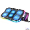 Kép 1/10 - Spirit of Gamer Notebook Hűtőpad 17"-ig - AIRBLADE 700 RGB (29dB; max. 180 m3/h; 4x10cm+2x7cm, RGB LED, 2xUSB2.0)