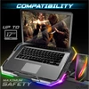 Kép 7/10 - Spirit of Gamer Notebook Hűtőpad 17"-ig - AIRBLADE 700 RGB (29dB; max. 180 m3/h; 4x10cm+2x7cm, RGB LED, 2xUSB2.0)