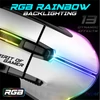 Kép 4/12 - Spirit of Gamer Egér - PRO-M5 Arctic (Optikai, 12800DPI, 1000Hz, 8 gomb, harisnyázott kábel, fehér)