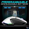 Kép 7/11 - Spirit of Gamer Egér - PRO-M5 Arctic (Optikai, 12800DPI, 1000Hz, 8 gomb, harisnyázott kábel, fehér)