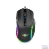 Kép 1/12 - Spirit of Gamer Egér - ELITE-M30 (Optikai, 12800DPI, 10 gomb programozható, RGB, harisnyázott kábel, fekete)