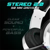 Kép 2/9 - Spirit of Gamer Fejhallgató - PRO-H8 RGB White (MultiPlatform, mikrofon, 3.5mm jack, hangerőszabályzó, 2m kábel, fehér)