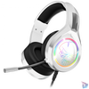 Kép 2/9 - Spirit of Gamer Fejhallgató - PRO-H8 RGB White (MultiPlatform, mikrofon, 3.5mm jack, hangerőszabályzó, 2m kábel, fehér)