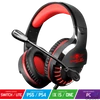 Kép 3/9 - Spirit of Gamer Fejhallgató - PRO-H3 Red (MultiPlatform, mikrofon, 3.5mm jack, hangerőszabályzó, 2m kábel, piros)