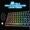 Kép 7/10 - Spirit of Gamer Billentyűzet Vezeték nélküli - ELITE K70 (TKL, 85 gomb,, RGB LED,USB, anti-ghost, fekete, magyar)