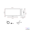Kép 11/12 - Spirit of Gamer Monitor 34" - EPIC 34" (VA, 21:9, 3440x1440, 1ms, 165 Hz, 400 cd/m2, 4000:1, HDMI/DP/3,5 mm Jack)