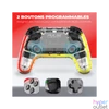 Kép 7/9 - Spirit of Gamer Gamepad Vezeték Nélküli - Pulse Bluetooth (BT, Vibration, PC/iOS/Android kompatibilis, fekete-kék)