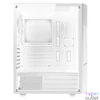 Kép 5/9 - Spirit of Gamer Számítógépház - CLONE 3 White (fekete, ablakos, 2x12cm ventilátor, alsó táp,  ATX, 1xUSB3.0, 2xUSB2.0)