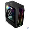 Kép 4/12 - Spirit of Gamer Számítógépház - INFINITY Black (fekete, ablakos, 2x12cm ventilátor, alsó táp,  ATX, 1xUSB3.0, 2xUSB2.0)